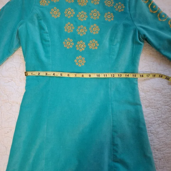 Hippie Shake Sgt Pepper Teal Tunic - Picture 10 of 13